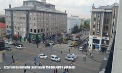 Erzurum’da motorlu taşıt sayısı 158 bin 400’e yükseldi