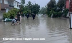 Meteoroloji’den Erzincan ve Bayburt’a sağanak uyarısı