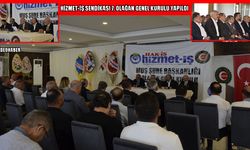 Hizmet-İş Muş Şubesi’nin 7. Olağan Kongresi’nde Yaşar Kalır güven tazeledi