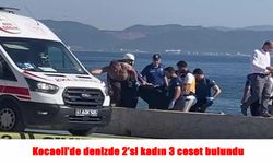 Kocaeli’de aynı gün 3 cansız beden kıyıya vurdu