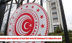 Mevzuata aykırı ilan veren 82 işletmeye 8,2 milyon lira ceza