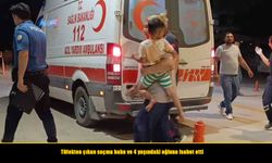 Tüfekten çıkan saçma baba ve 4 yaşındaki oğluna isabet etti