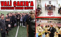 Muş’ta spor camiasından Vali Çakır’a tam destek