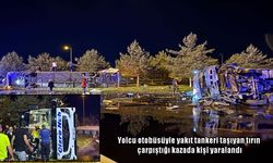 Yolcu otobüsüyle yakıt tankeri taşıyan tır çarpıştı: 4’ü ağır, 39 yaralı