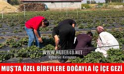 Hasköy’de özel bireylere doğayla iç içe anlamlı etkinlik