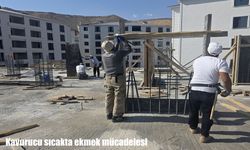 Bingöl’de 40 derece sıcakta ekmek mücadelesi