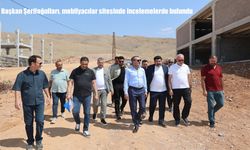 Başkan Şerifoğulları, mobilyacılar sitesinde incelemelerde bulundu
