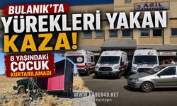 Bulanık’ta 8 yaşındaki çocuk traktörden düşerek hayatını kaybetti