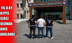 Muş’ta dolandırıcılık suçundan aranan hükümlü yakalandı