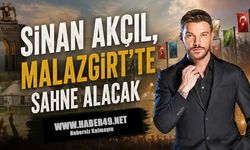 Sinan Akçıl, Malazgirt’te müzikseverlerle buluşacak
