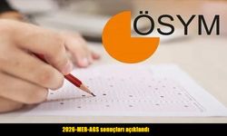 2026-MEB-AGS sonuçları açıklandı