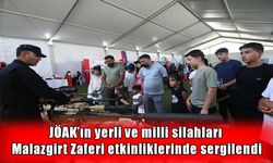 JÖAK’ın yerli ve milli silahları Malazgirt’te sergilendi