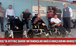 Muş’ta 3 vatandaşa akülü araç desteği!