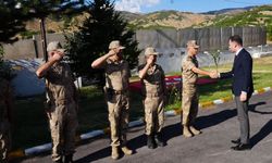 Kaymakam güvenlik çalışmalarını inceledi