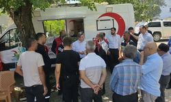 Kışlacık köyünde yangın sonrası çalışmalar sürüyor