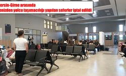 Mersin-Girne arasında denizden yolcu taşımacılığı yapılan seferler iptal edildi
