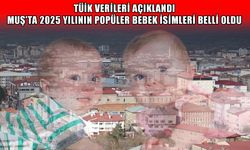 Muş’ta 2025’in en çok konulan bebek isimleri belli oldu