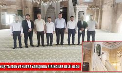 Muş’ta sesler ve hitabet yarıştı: Ezan ve hutbe birincileri belli oldu