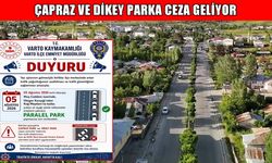 Varto’da trafik yoğunluğuna yeni çözüm: Paralel park zorunluluğu geliyor