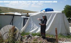 Satın aldıkları prefabrik evin önce çatısı damlattı, sonra tamamen çöktü