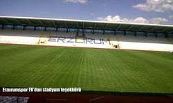 Erzurumspor FK'dan stadyum teşekkürü