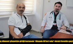 Baş dönmesi şikayetiyle gittiği hastanede "dünyada 68'inci vaka" olarak literatüre geçti