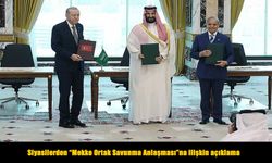 Siyasilerden "Mekke Ortak Savunma Anlaşması"na ilişkin açıklama