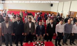 Kağızman’da TÜGVA’nın yıl sonu etkinliğinde gençlerle buluşma