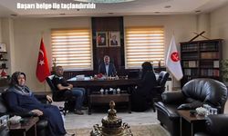 Başarı belge ile taçlandırıldı