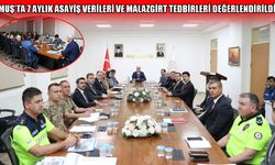 Muş Valisi Çakır başkanlığında güvenlik toplantısı yapıldı