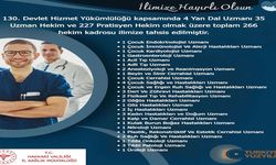 Hakkâri'ye 266 hekim kadrosu tahsis edildi