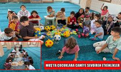Muş’ta Kur’an kursu öğrencilerine gönülleri ısıtan ikramlar