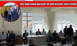 Muş Valisi Avni Çakır’dan Söylemez ailesine taziye ziyareti