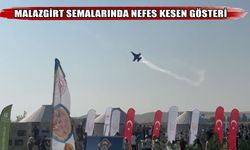 Malazgirt semalarında SOLOTÜRK rüzgârı