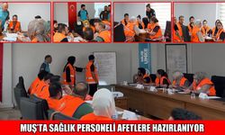 Muş’ta sağlık çalışanlarına HAP eğitimi verildi