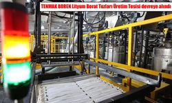 TENMAK BOREN Lityum Borat Tuzları Üretim Tesisi devreye alındı