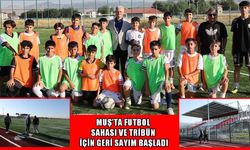 Muş 1071 Sultan Alparslan Spor Kompleksi’ndeki çalışmalar hız kazandı