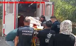 Hakkari'de 140 kiloluk hasta için itfaiye ekipleri seferber oldu