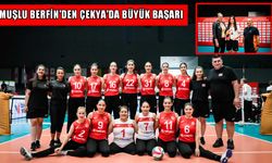 Muşlu Milli Voleybolcu Berfin Serfiraz Sidar’dan Çekya’da çifte şampiyonluk