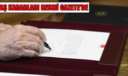 Yüksek Askeri Şura kararları Resmi Gazete’de yayımlandı