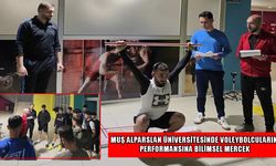 Muş Alparslan Üniversitesi’nde voleybolcuların performansı bilimsel mercek altında