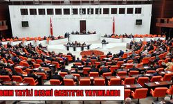 Türkiye Büyük Millet Meclisi tatile girdi
