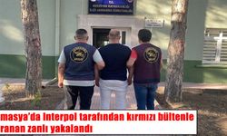 Almanya’da kırmızı bültenle aranan zanlı Amasya’da yakalandı