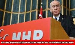MHP Lideri Bahçeli: Malazgirt mazimiz, Anadolu namusumuzdur
