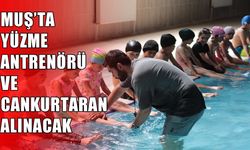 Muş’ta yüzme antrenörü ve cankurtaran alımı yapılacak