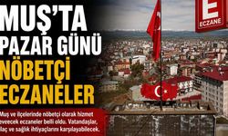 Muş ve ilçelerinde 16 Ağustos nöbetçi eczaneler belirlendi