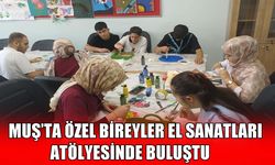Muş’ta özel bireyler yeteneklerini sergiledi