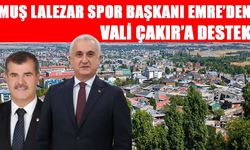 Ferzende Emre’den Muş Valisi Çakır'a yönelik eleştirilere yanıt: Muş halkı valimizin yanında