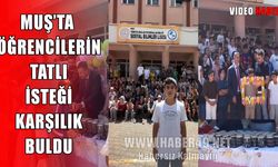 Muş'ta bir videoyla başlayan dondurma isteği tatlı sonla bitti