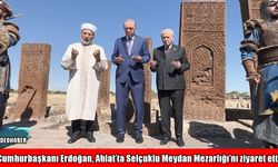 Cumhurbaşkanı Erdoğan Selçuklu Meydan Mezarlığı'nı ziyaret etti
